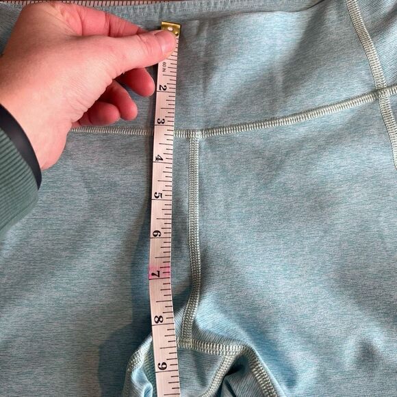 Outdoor Voices Women's‎ Warmup Leggings Cropped Gym Pool Blue Small yoga - Picture 7 of 11